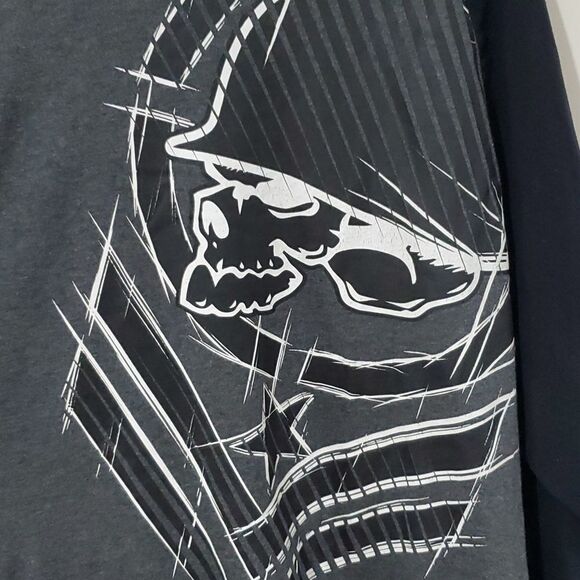 Metal Mulisha black and grey long sleeve shirt - Picture 4 of 8